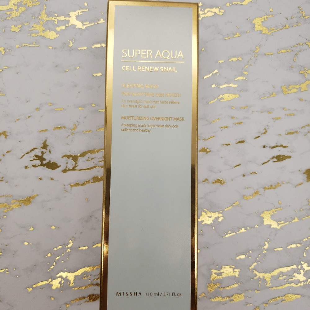 MISSHA Super Aqua Cell Renew Snail Sleeping Mask